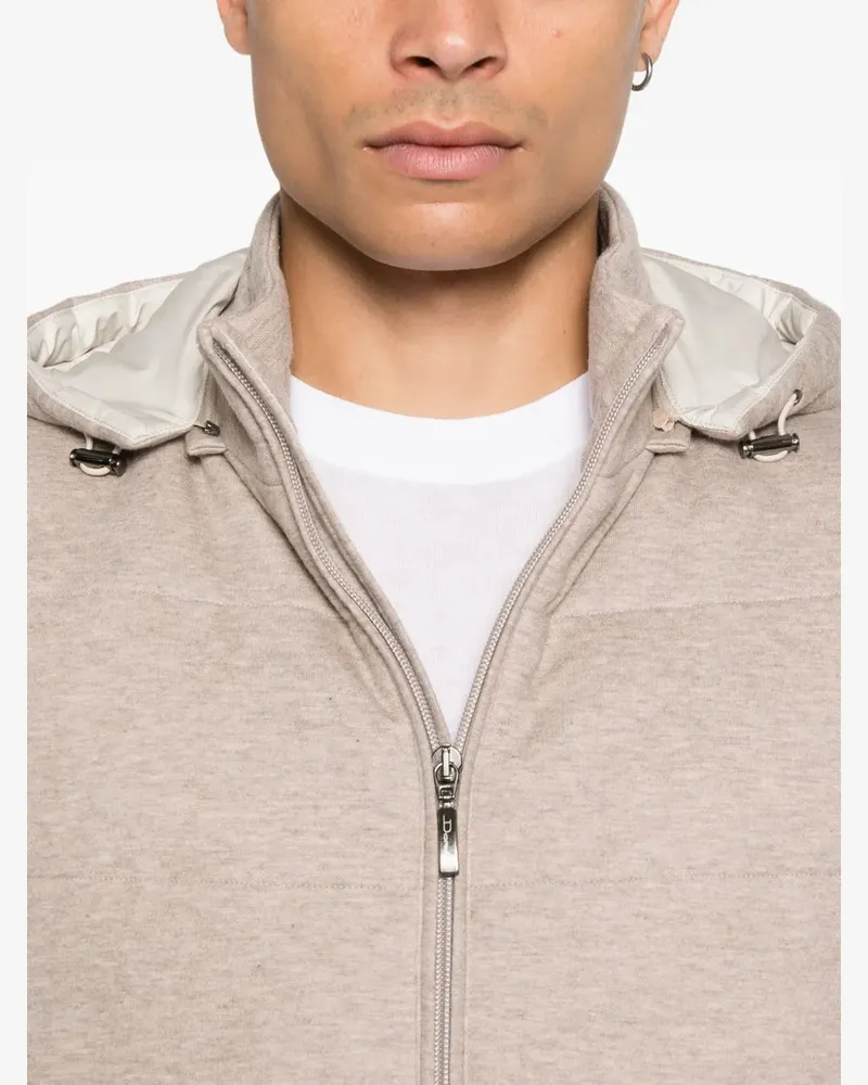 Doriani Women's Zip-Fastening Vest Aw25 M Beige
