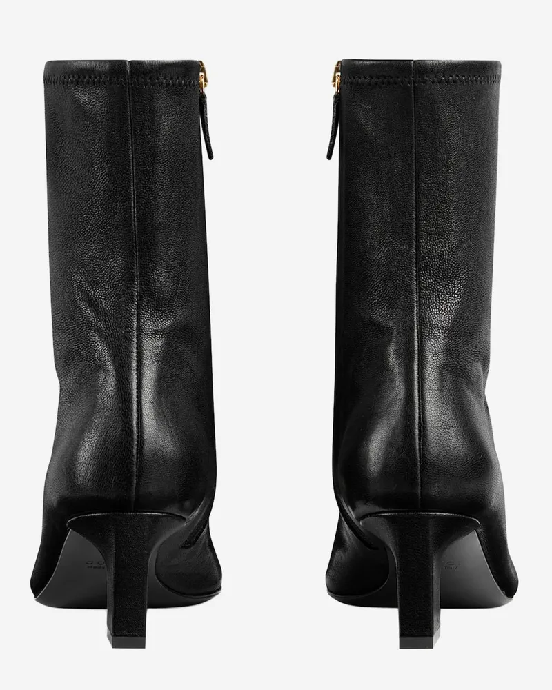 Gucci Women's Ankle Boots Leather Black Black