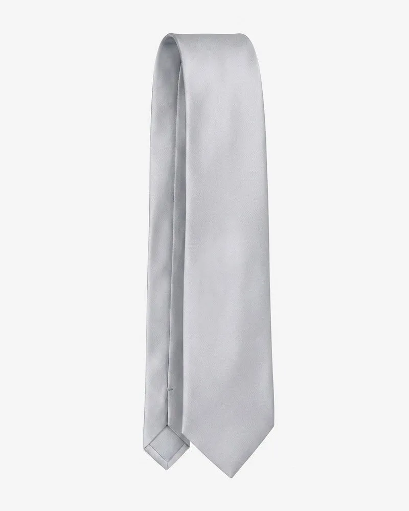 Givenchy Men's Bicolor Silk Tie Gray