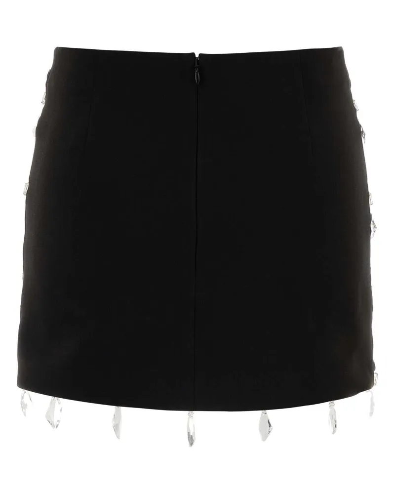Des Phemmes Ricamo Mini Skirt — Black Black