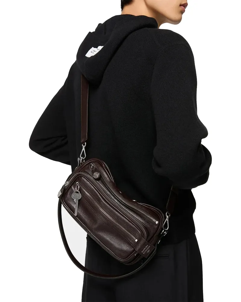 Acne Studios Shoulder Bag — Brown Brown
