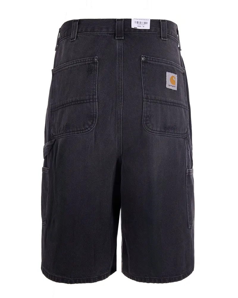 Carhartt WIP Men Bermuda Shorts Og Aden Double Black Black