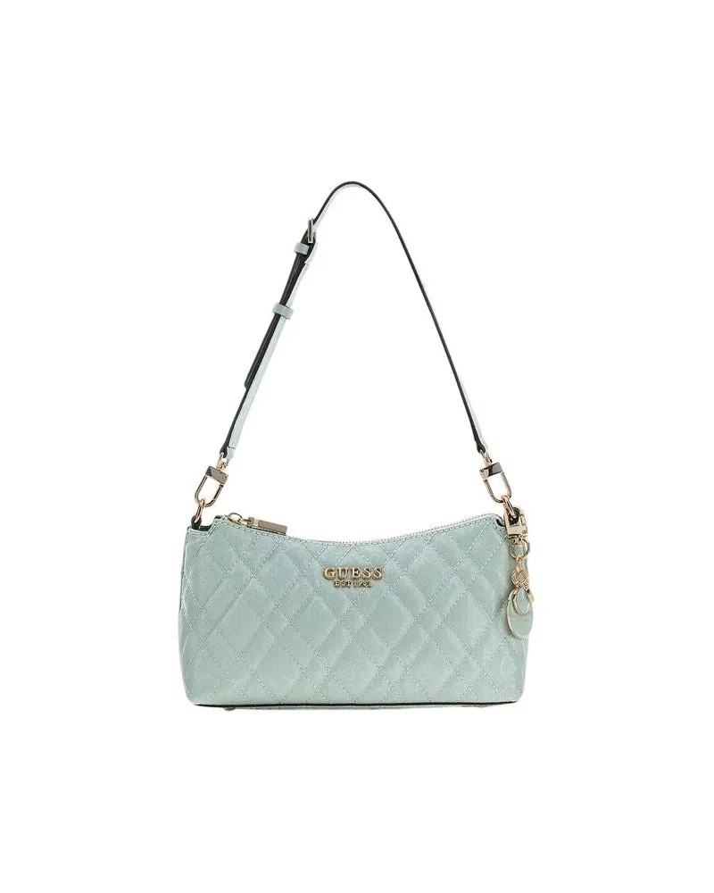 Guess Women's Shoulder Bag Light Sage Polyurethane - Shoulder-Bags Green
