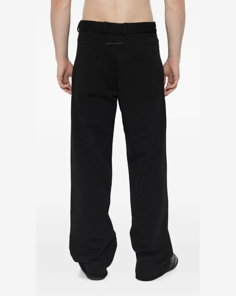 Maison Margiela Cotton Trousers — Black Black