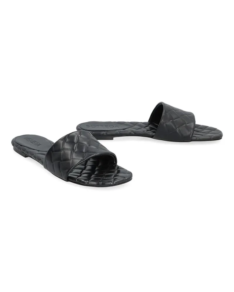Bottega Veneta Women's Black Lamb Leather Mules Black