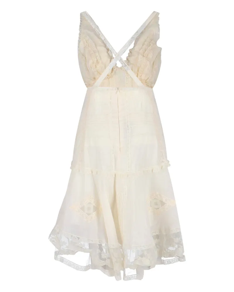 Ermanno Scervino Women's Dresses White Cotton White