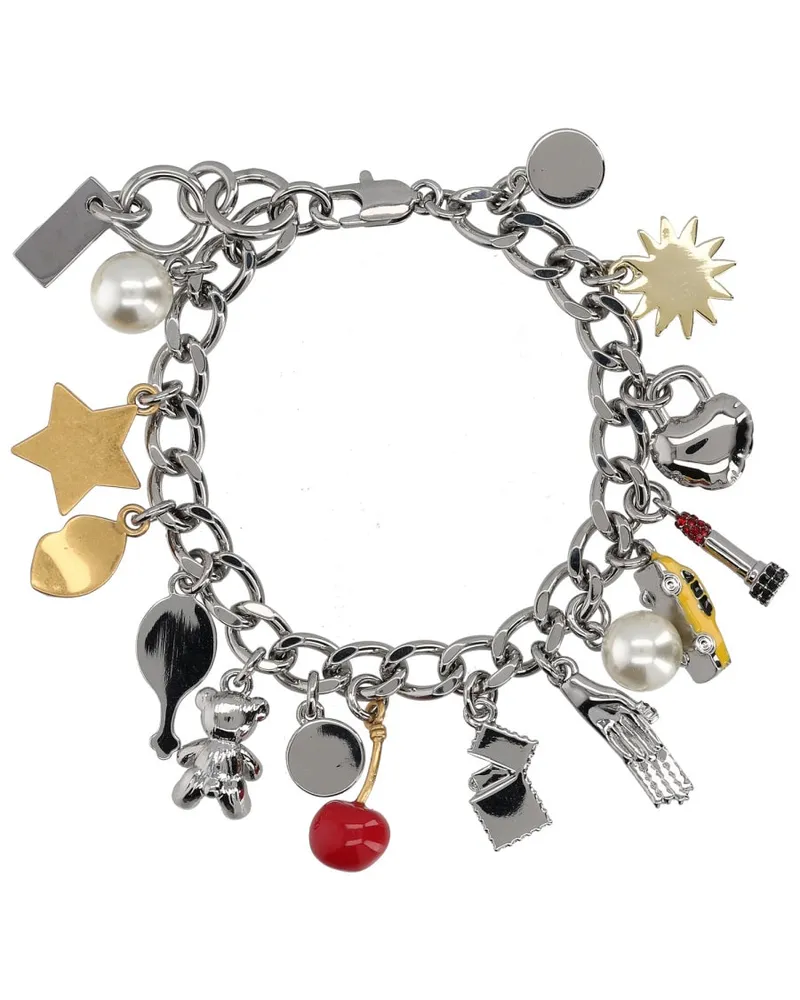 Marc Jacobs Trinket Charm Bracelet — Silver Silver