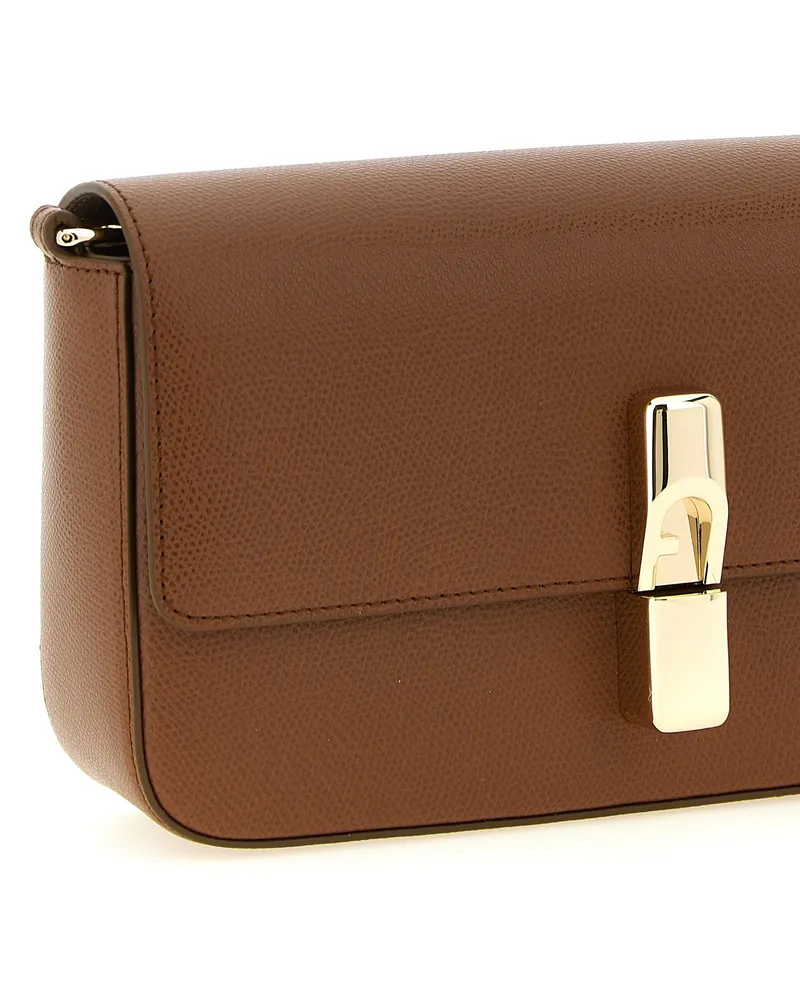 Furla Iride S Crossbody Bag — Cognac Cognac