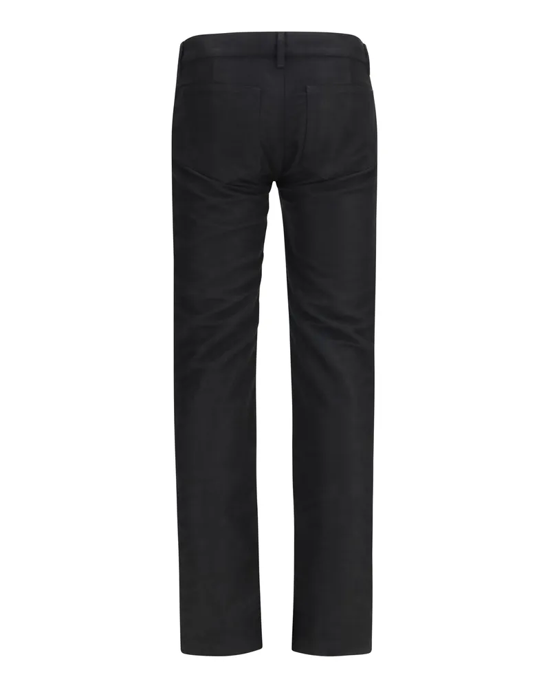 Rick Owens Men's Jeans Vega Merino Wool Black Black