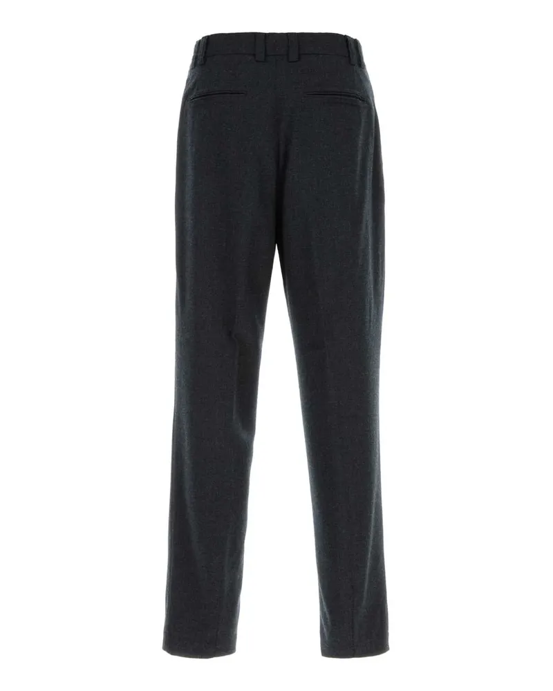 Canali Doppia Trousers — Gray Gray