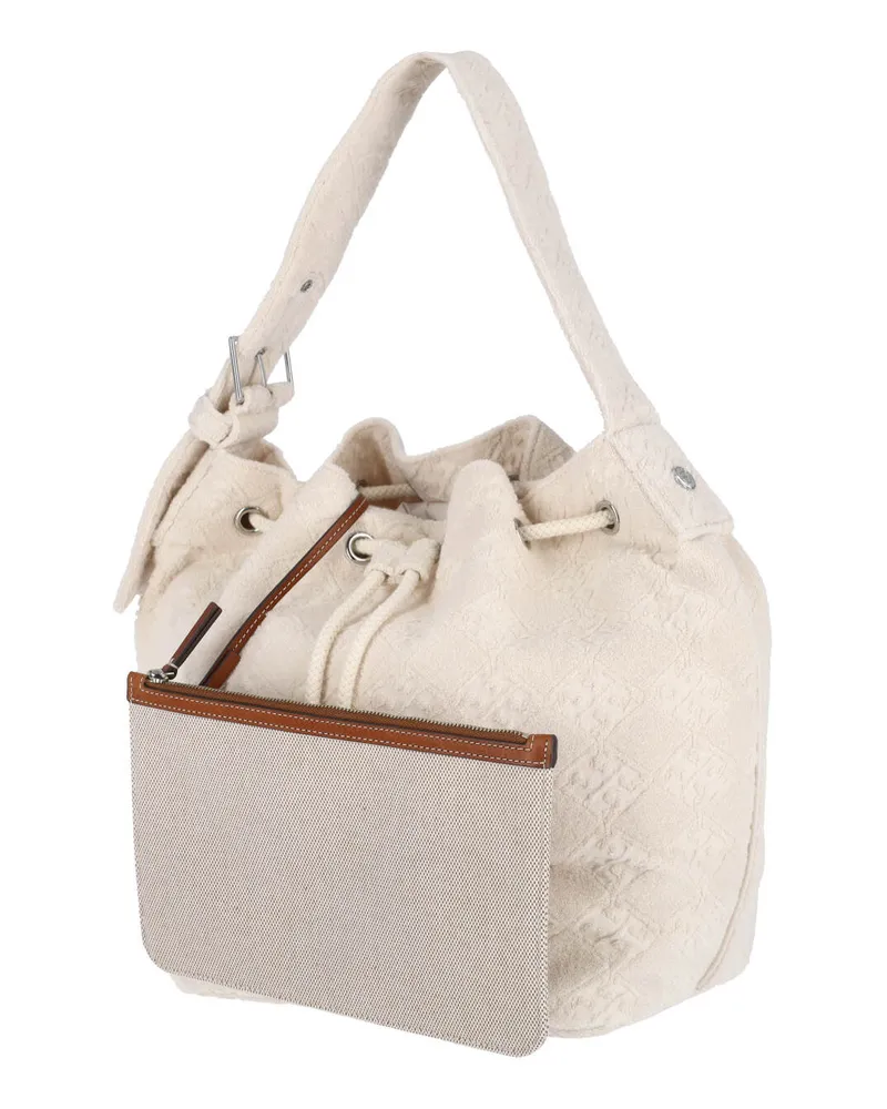 Tory Burch Women's Bags White Cotton White