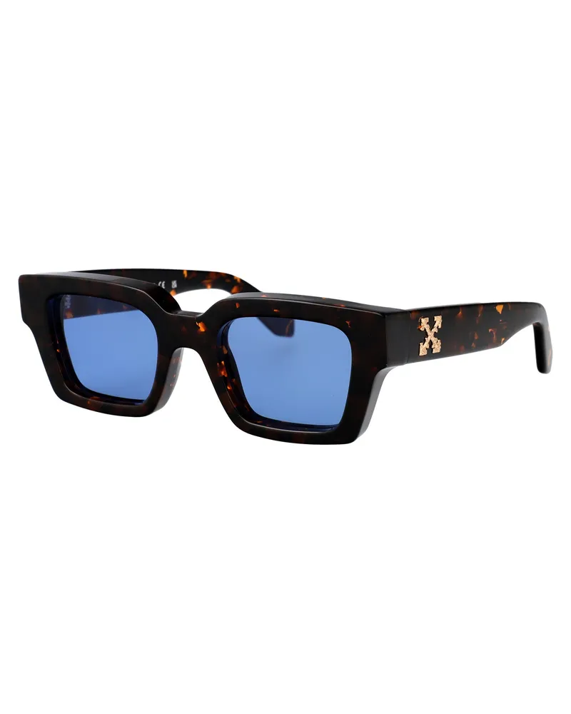 OFF-WHITE Unisex Sunglasses Virgil M Blue Acetate Black