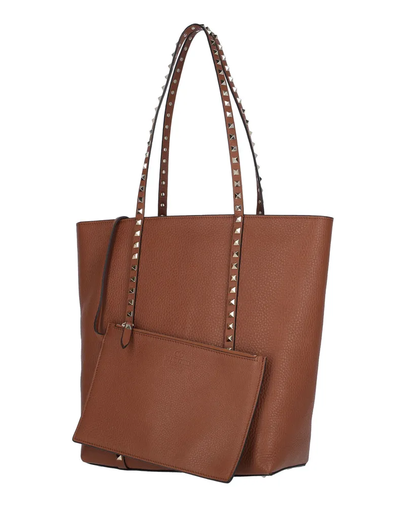 Valentino Garavani Women's Bags Brown Calf Leather Brown