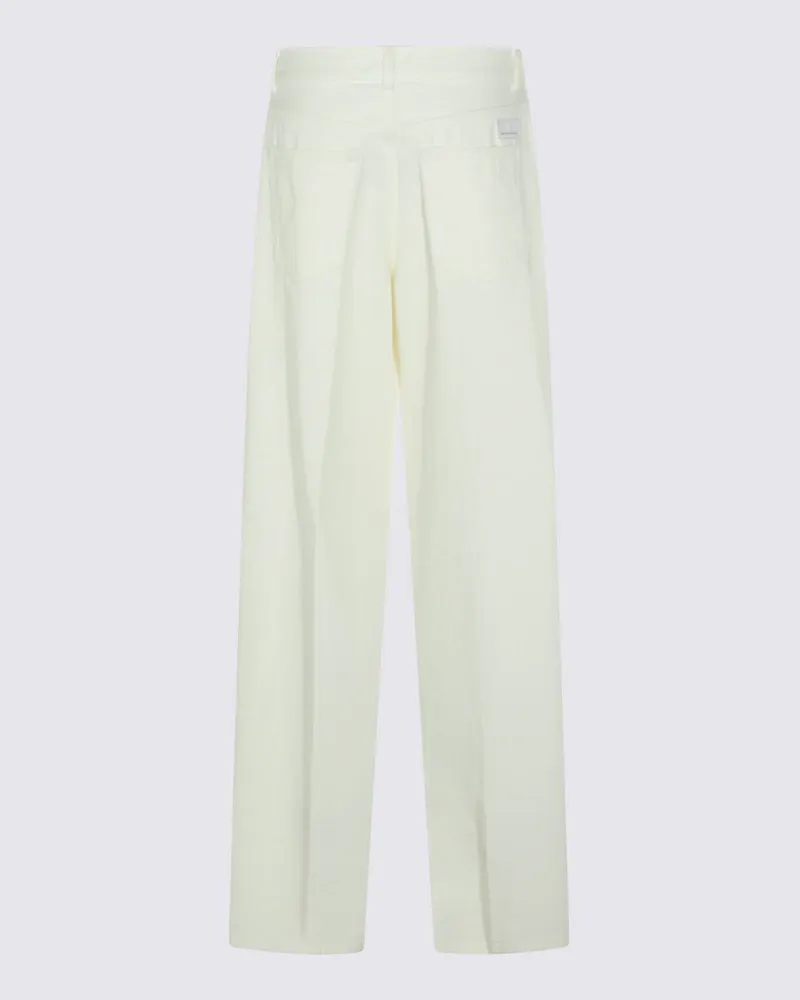 nine:inthe:morning Women's Nine The Morning Jeans Naturale _100 % Co Beige