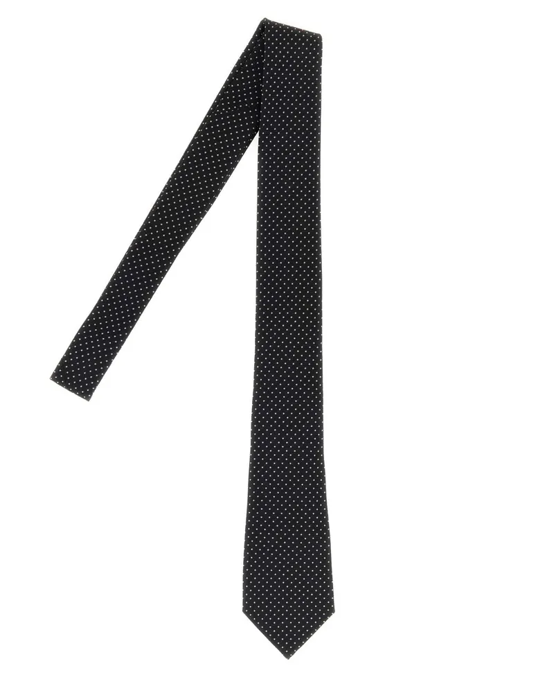 Tom Ford Dots Belt — Black Black