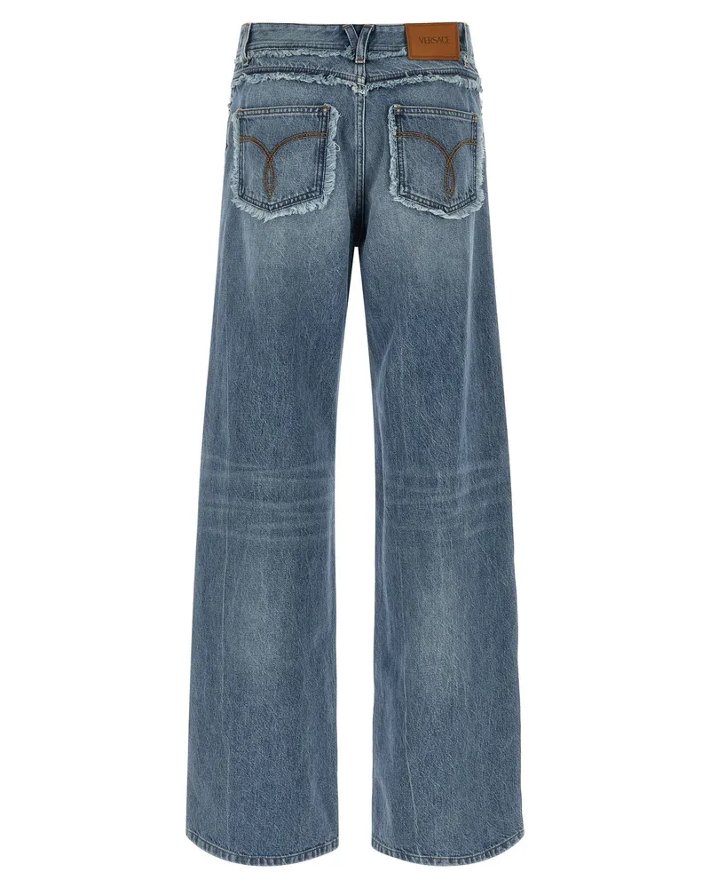 Versace Boyfriend Jeans — Blue Blue