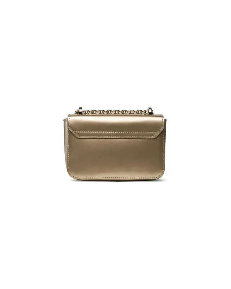 Furla Women's Crossbody Bag Gold Leather - Crossbody-Bags Gold