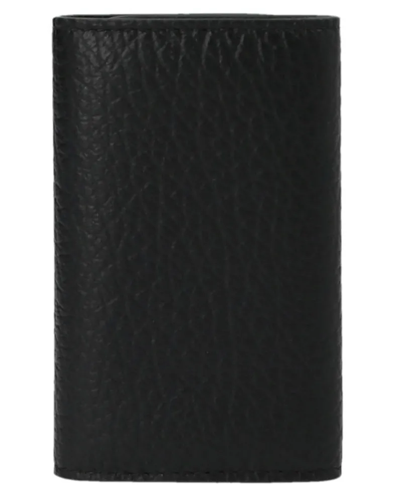 Maison Margiela Stitching Key Case — Black Black