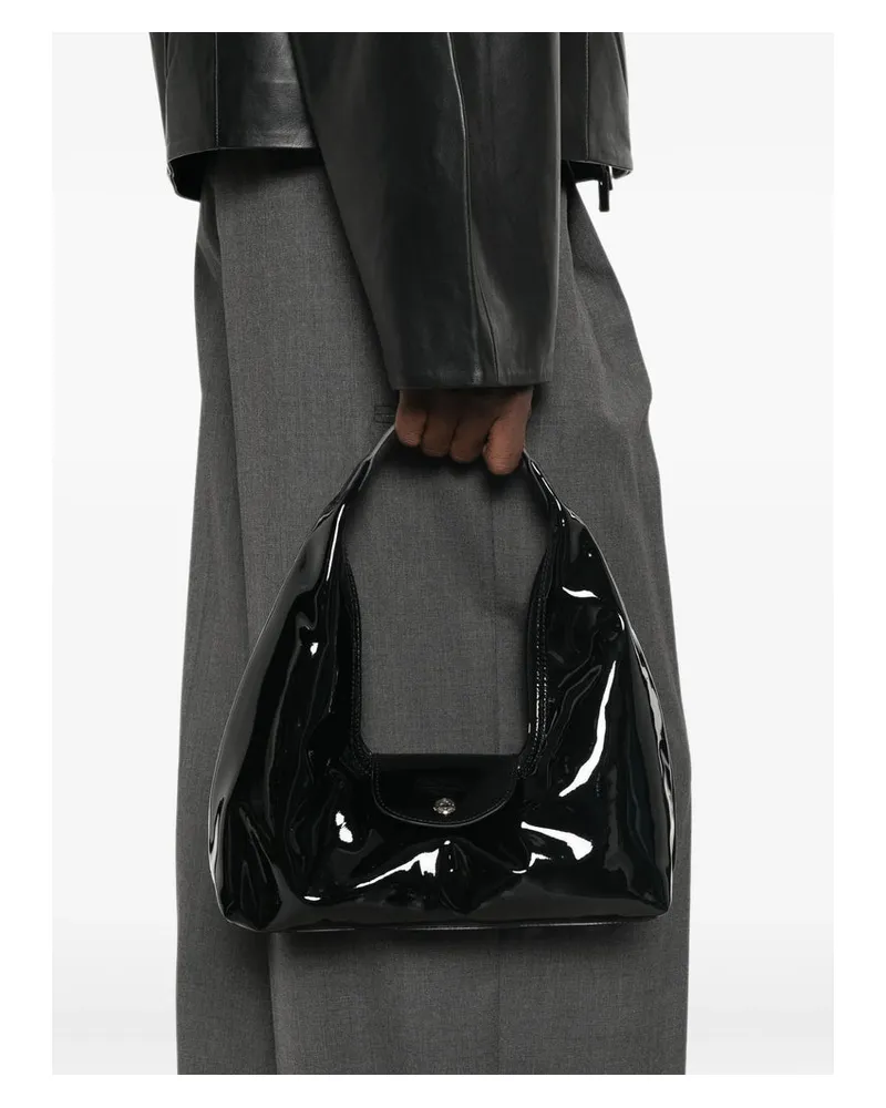 Longchamp Le Pliage Tote Bag — Black Black
