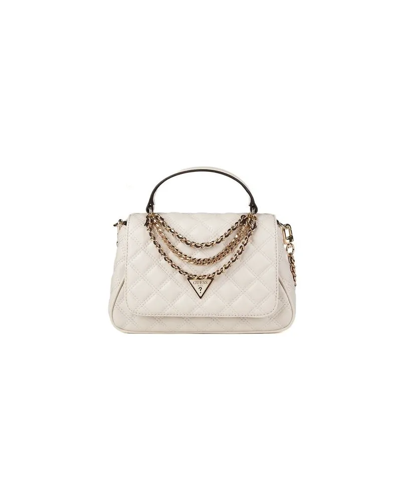 Guess Women's Crossbody Bag Off White Polyurethane - Crossbody-Bags White