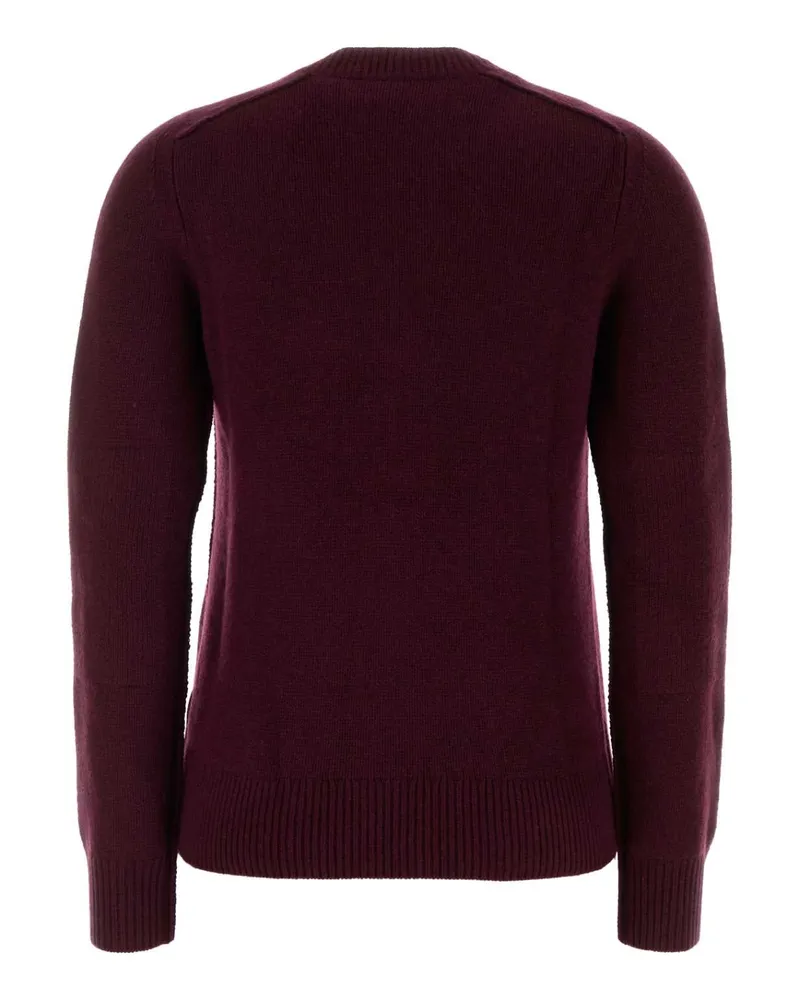 Burberry Stretch Cashmere Blend Cardigan — Purple Purple