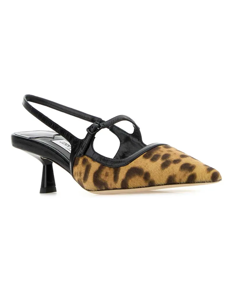 Jimmy Choo Women's Printed Calf Hair Didi Pumps Naturalblack Scarpe Con Tacco Multicolor