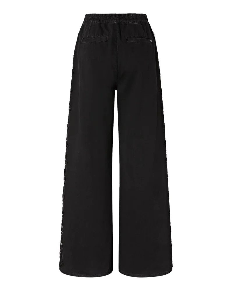 Pinko Women's Trousers Palco Black Limousine Black