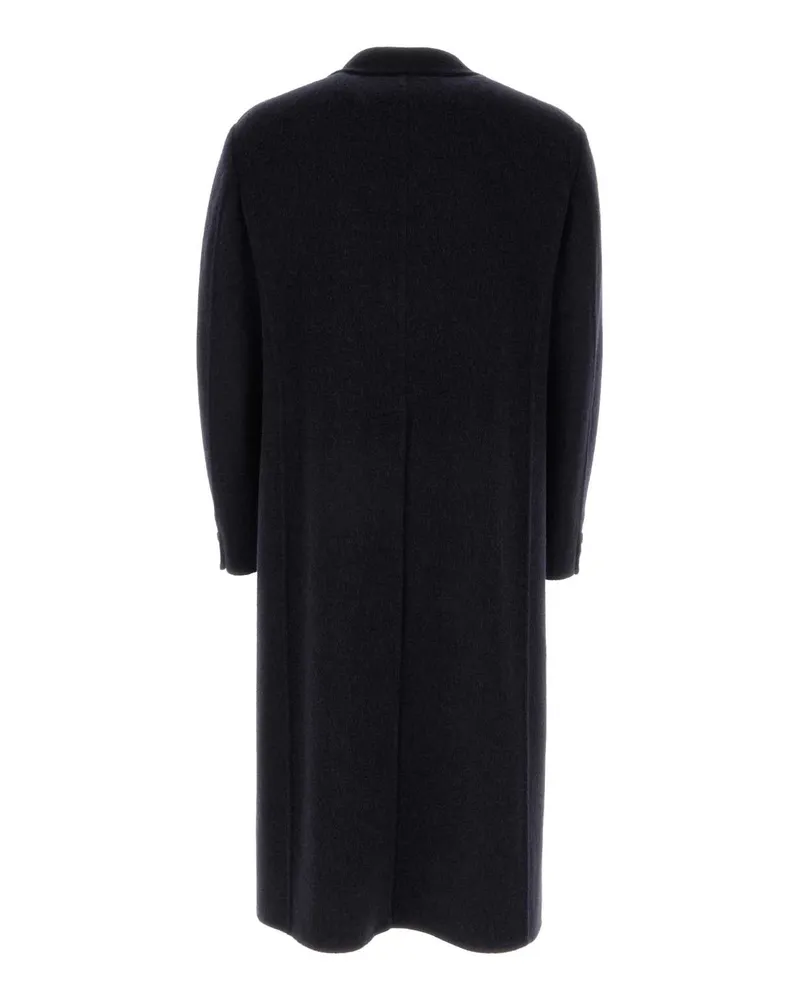 Fendi Moonlight Exterior: Wool Nylon Cappotti Coat Black