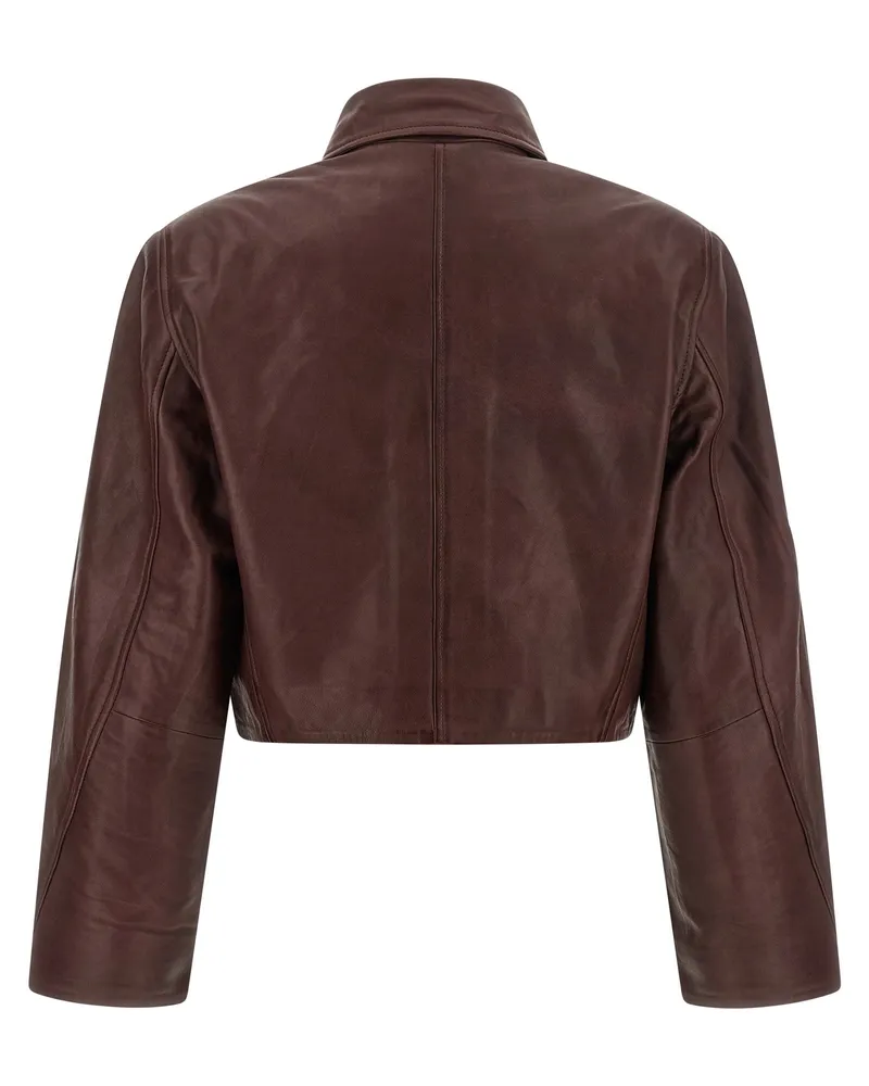 ROTATE Birger Christensen Jacket — Brown Brown