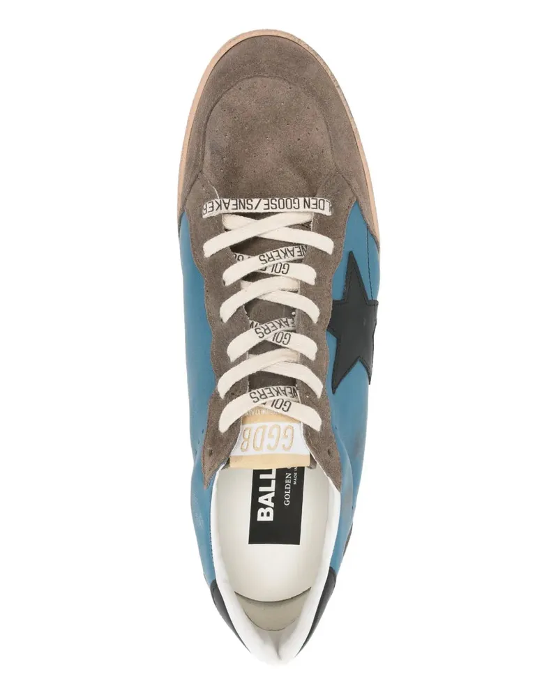 Golden Goose Men's Ball Star Sneakers Ss26 M Blue