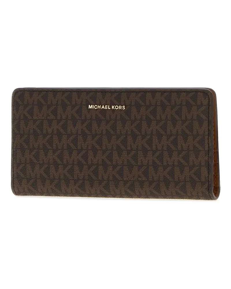 Michael Kors Slim Wallet — Brown Brown