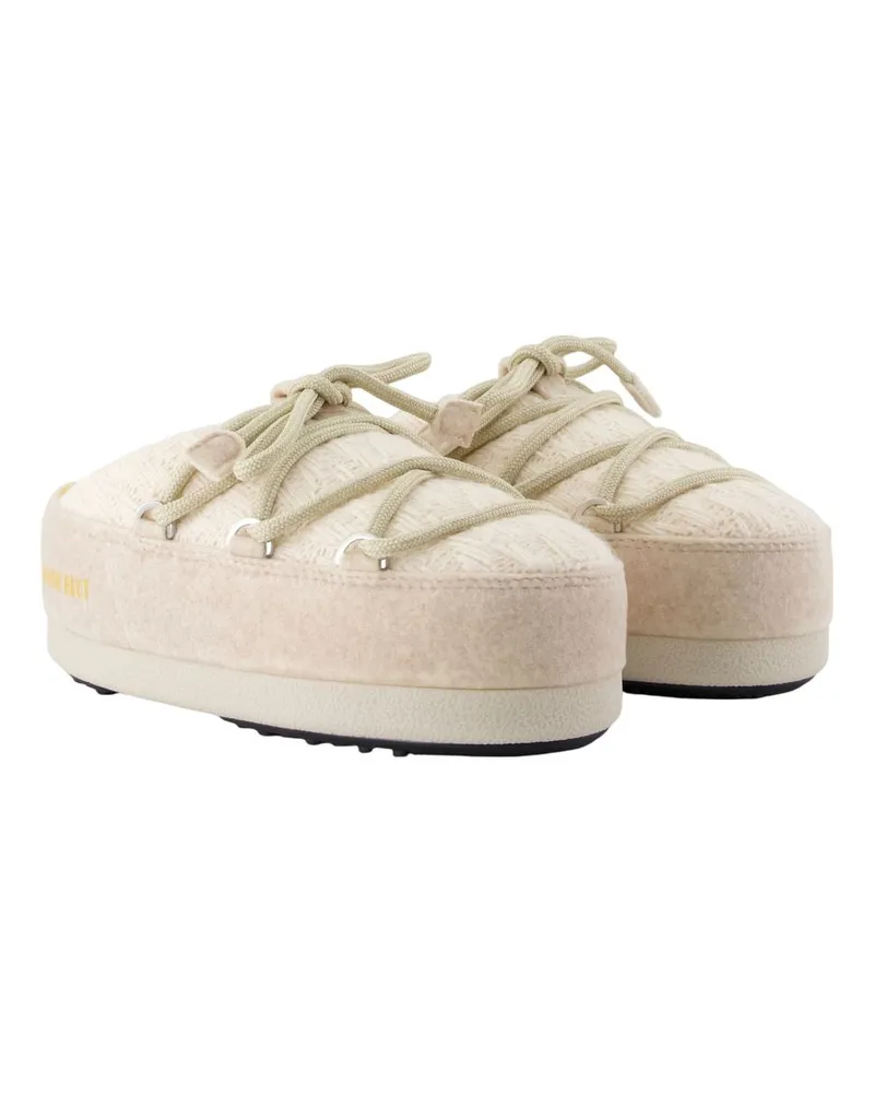 Moon Boot Women's Mb X Gir Evx Sandals -  Synthetic White Shoes Mules White