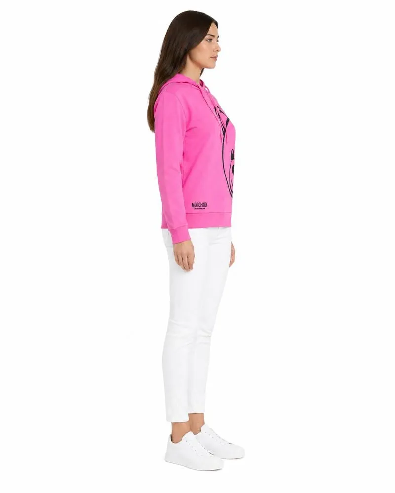 Moschino Women's Sweatshirt Pink Apparel - Knitwear-Sweatshirts Pink
