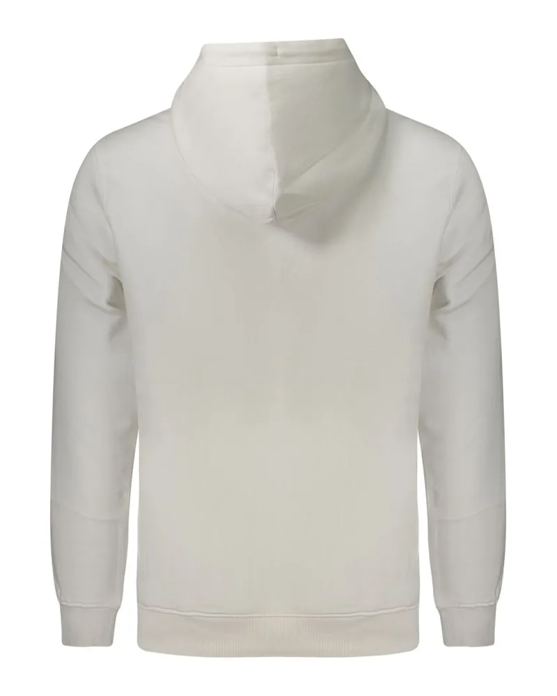 Tommy Hilfiger Logo-Embroidered Cotton Blend Hoodie — White White