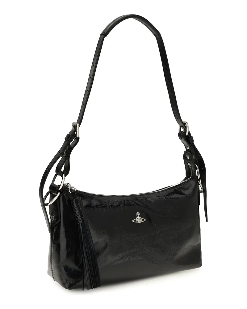 Vivienne Westwood Emma Shoulder Bag — Black Black