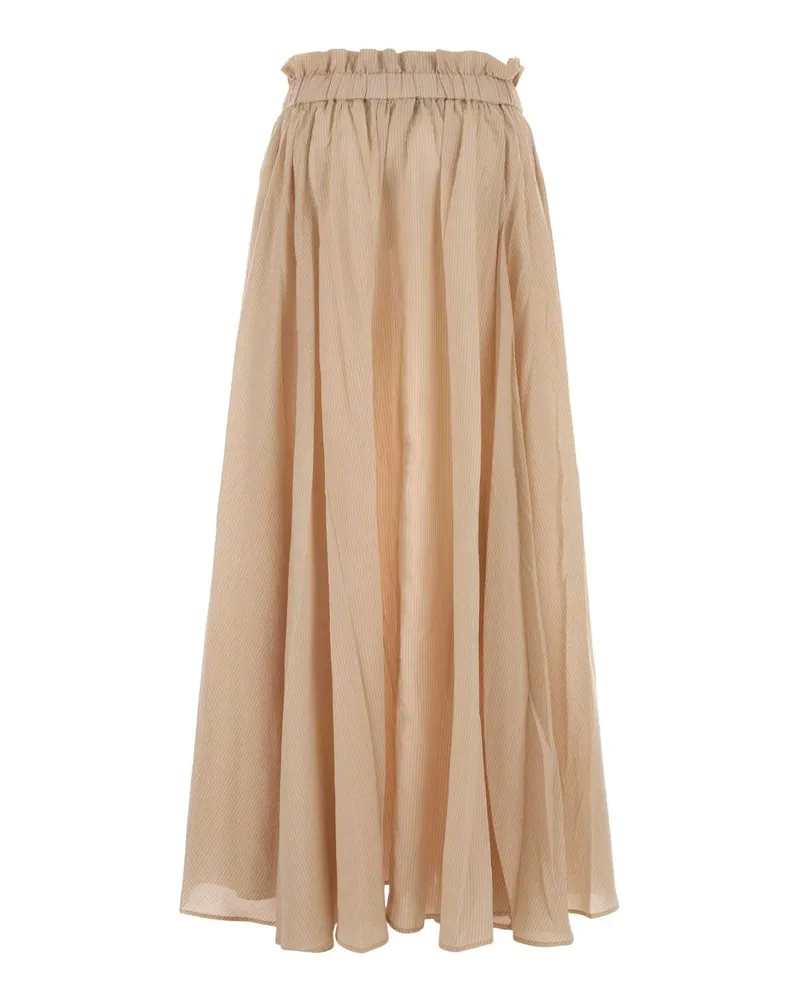 Patou Beach Skirt — Beige Beige