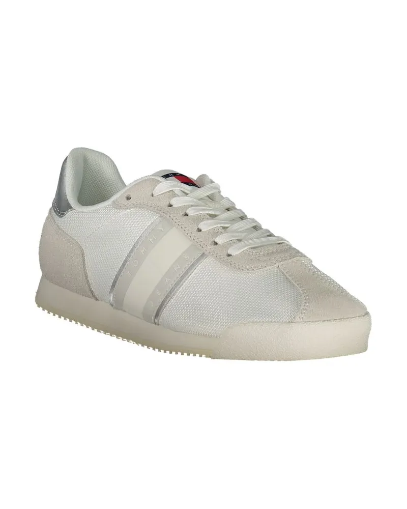 Tommy Hilfiger Recycled Polyester Sneaker — White White