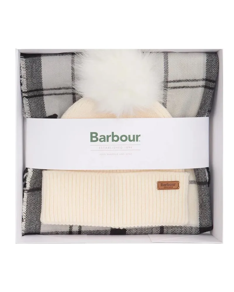 Barbour LGS0054 Beanie and Scarf Set — Multicolor Multicolor