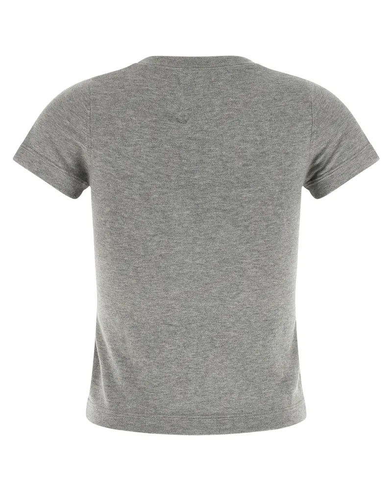 extreme cashmere T-shirt — Grey Grey