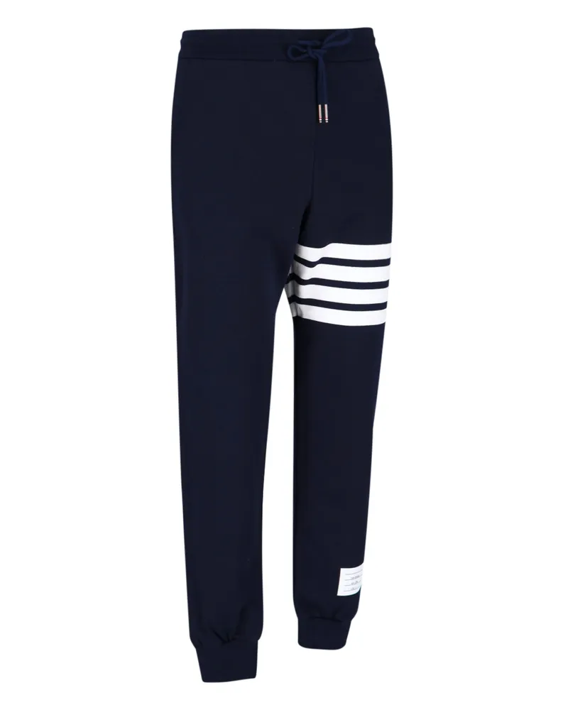Thom Browne Men's Trousers Blue Cotton Navy