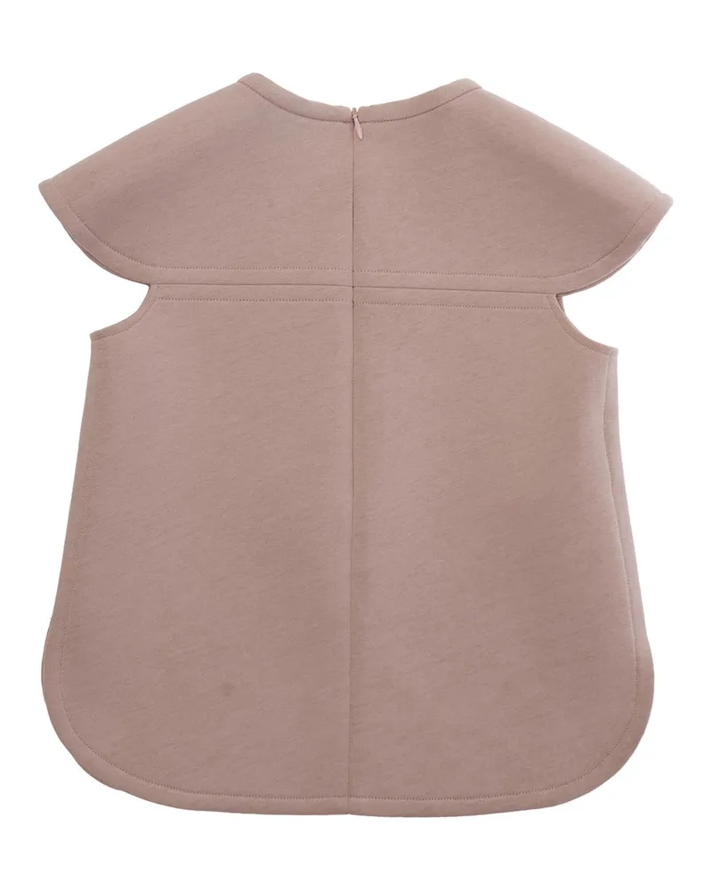 Marni Girls' Top Rosa Pink Cotton-Blend Tops Pink