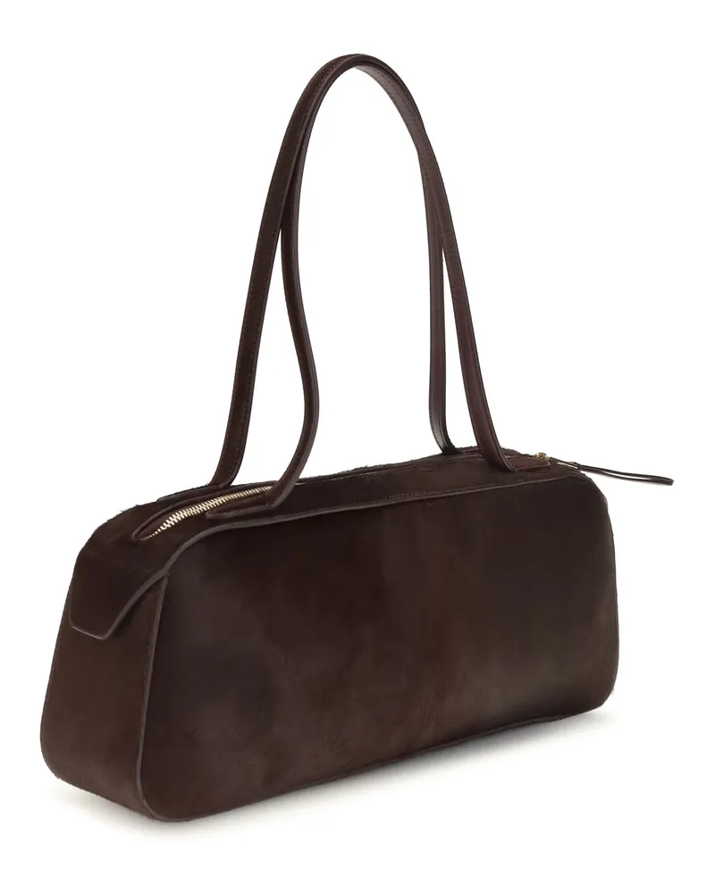 KHAITE Simona Shoulder Bag — Brown Brown