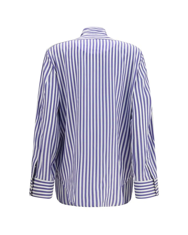 Givenchy Cocoon Shirt Blouse — Blue 