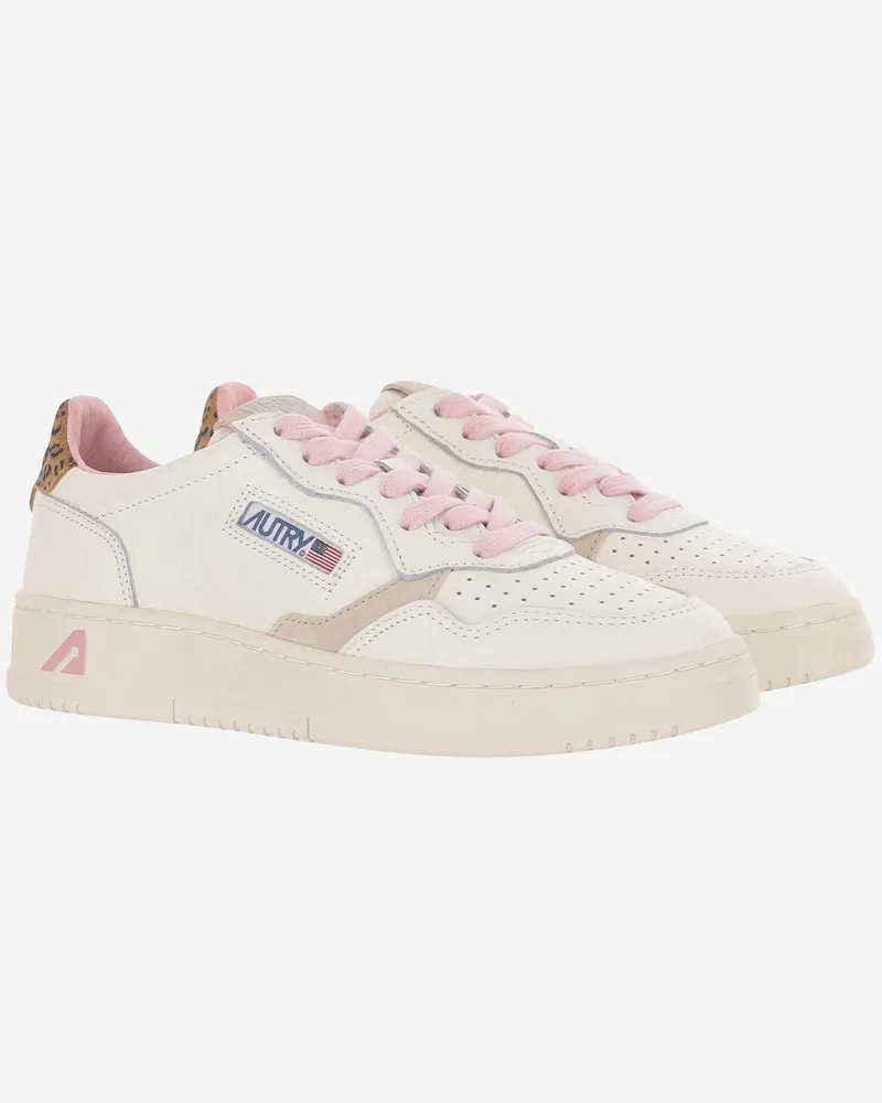 AUTRY Medalist Low Sneaker — Beige Beige