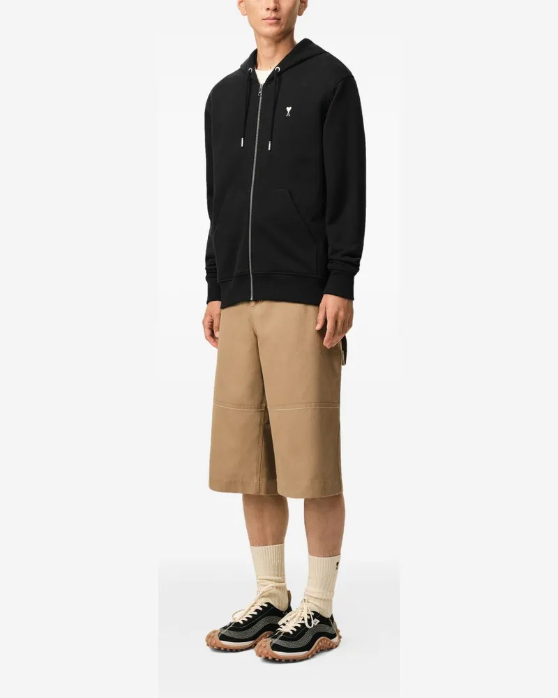AMI Paris Hoodie — Black Black