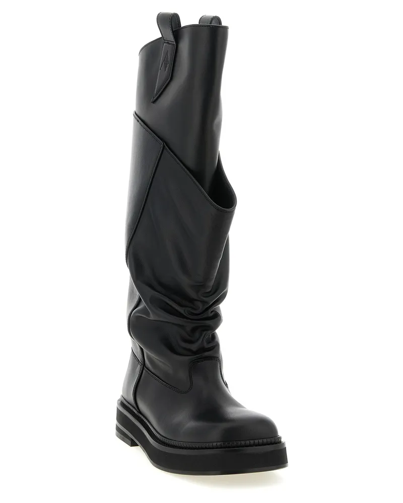 ATTICO Robin Passeggiata Boot — Black Black
