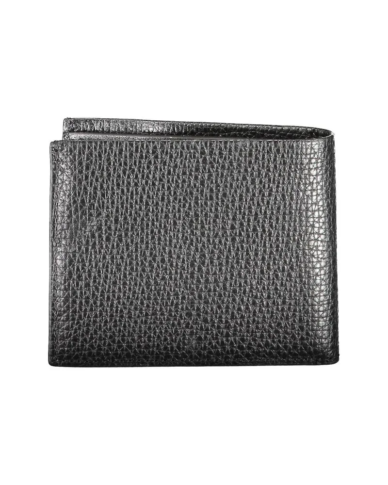 Calvin Klein Leather Wallet — Black Black