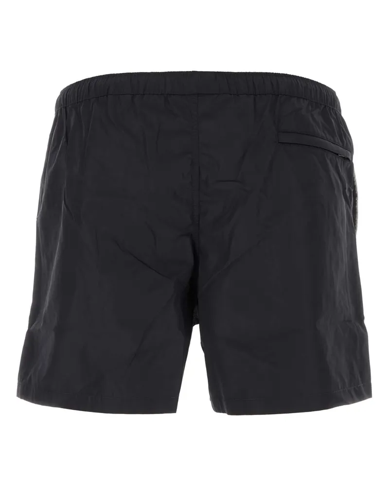 Valentino Garavani Men's Midnight Blue Nylon Swimming Shorts Navy Exterior: Lining: Costumi Da Bagno Swimwear Navy