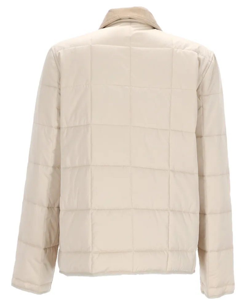 Fay Polyester Field Jacket — Beige Beige
