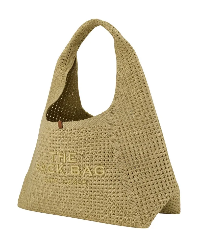 Marc Jacobs Women's The Sack Shoulder Bag -  Synthetic Beige Shoulder-Hobo-Bags Beige
